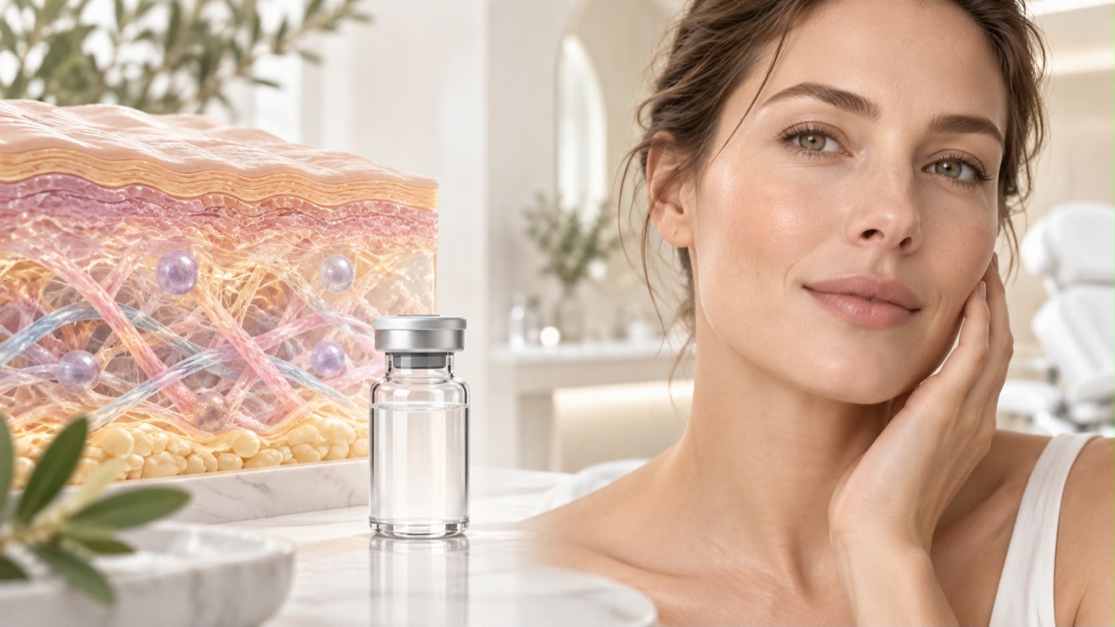 Biostimulatoare de colagen – structura pielii